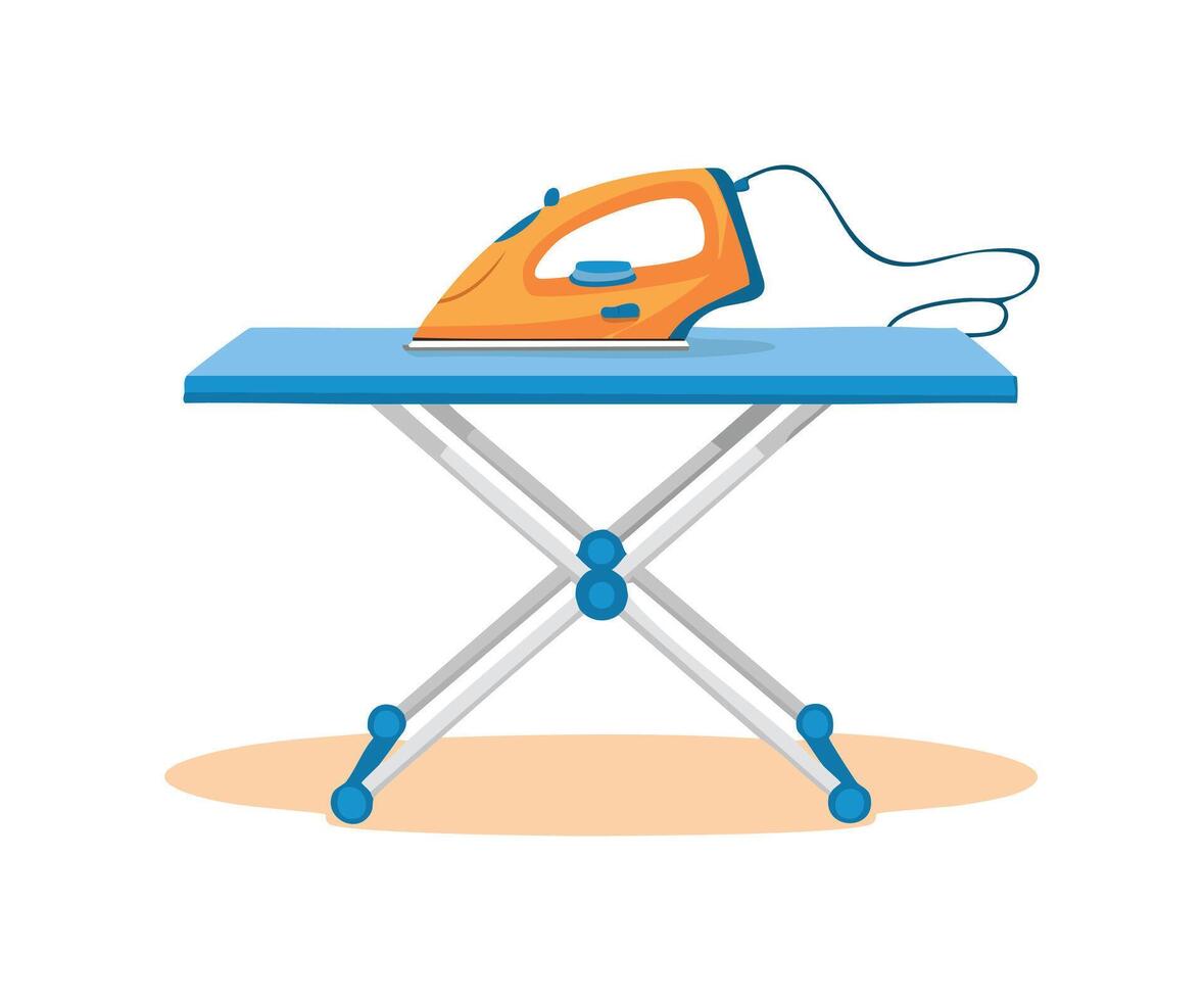 A Ironing board simple illustration vector