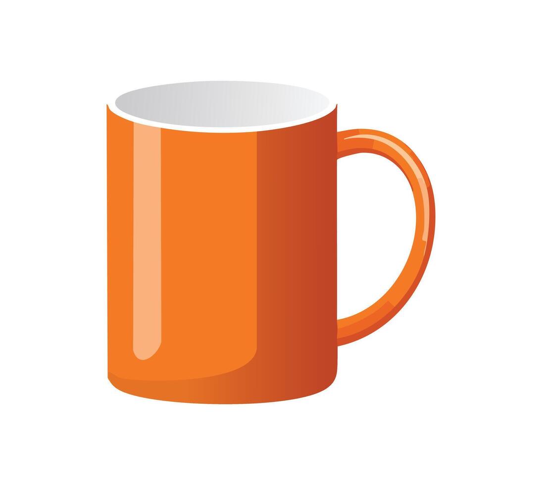A Mug simple illustration vector