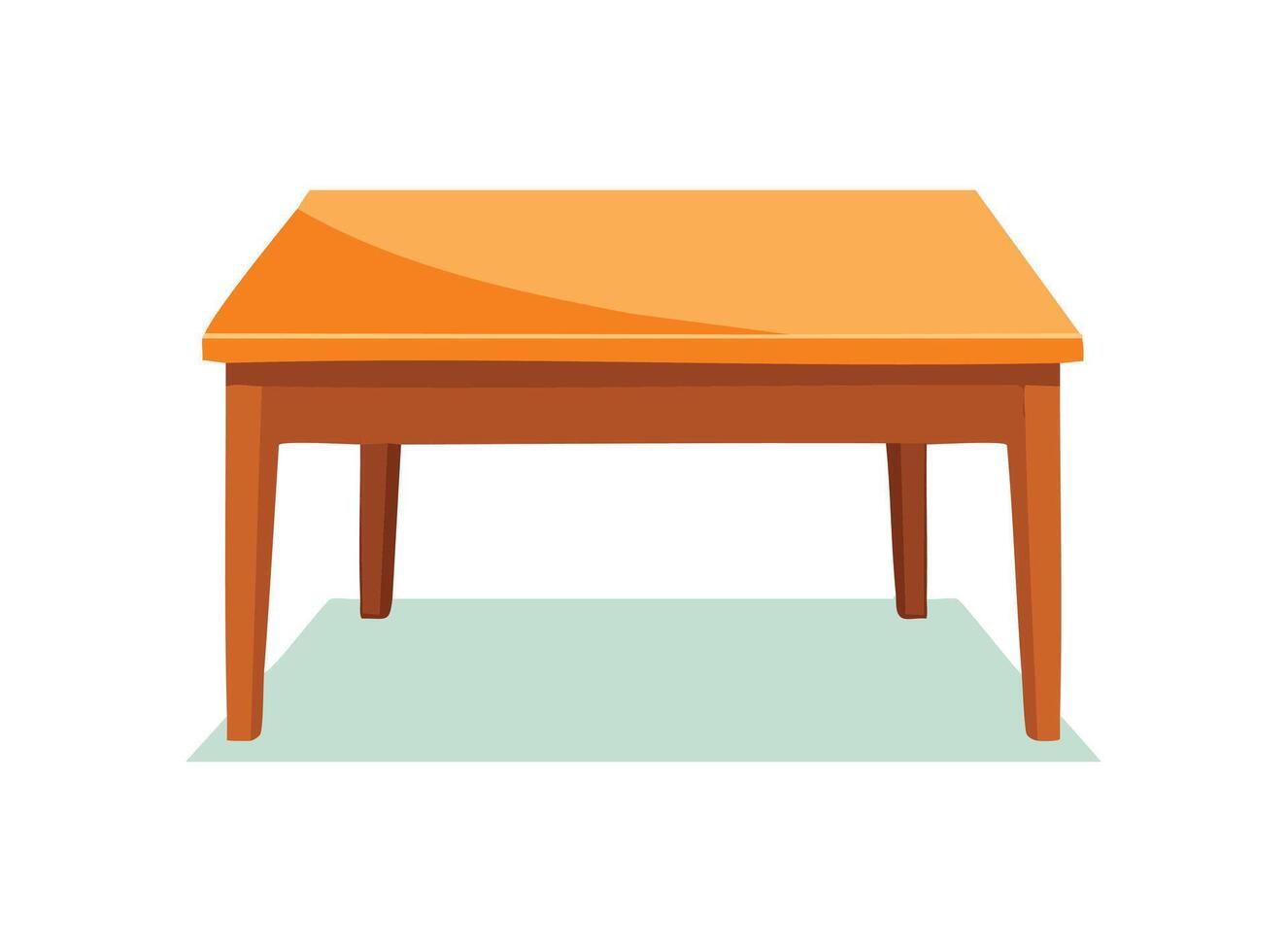 A Table simple illustration vector