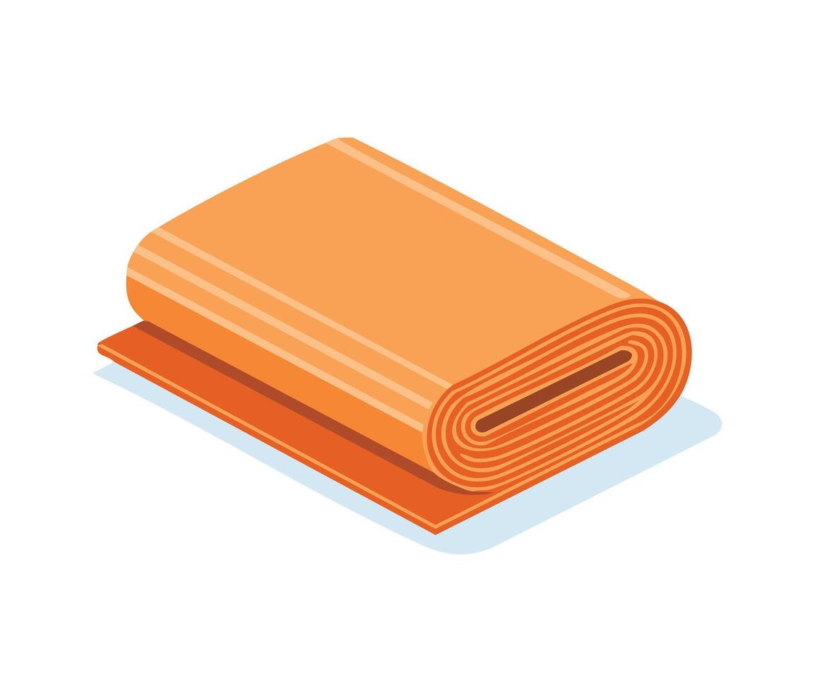 A Towel simple illustration vector