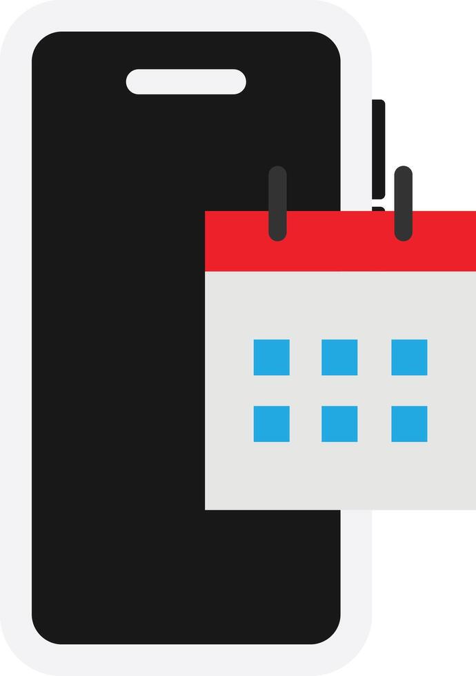 Calendar Schedule Mobile Date vector