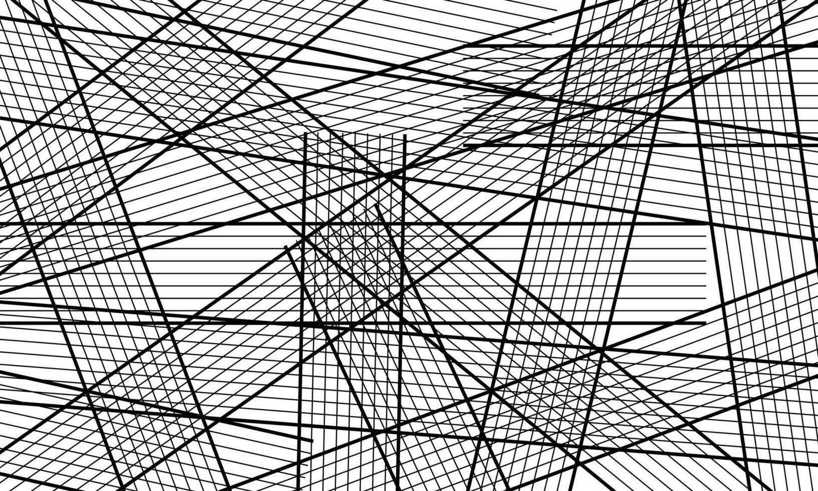 Retro black and white geometric pattern background. Japanese art. Abstract hipster lines background. vintage wallpaper style. vector