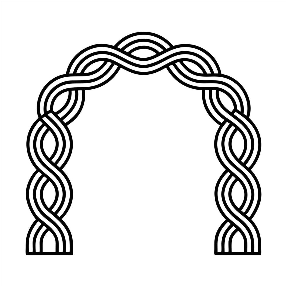 Arch Border Vectors. vector
