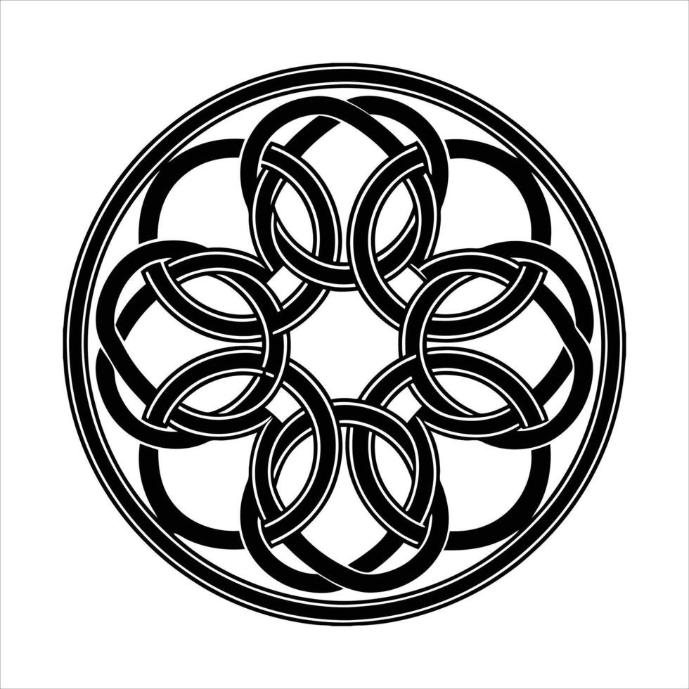 Celtic Knot Circle Images. vector