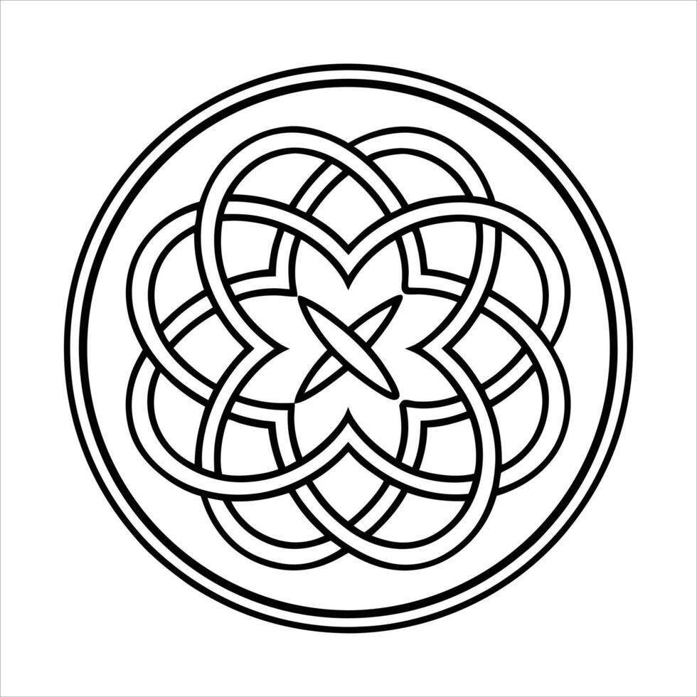 Celtic Knot Seamless Vectors