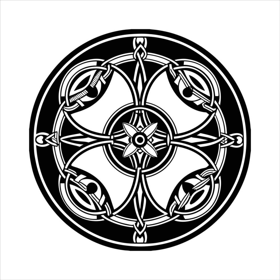 Circle Knot Images vector