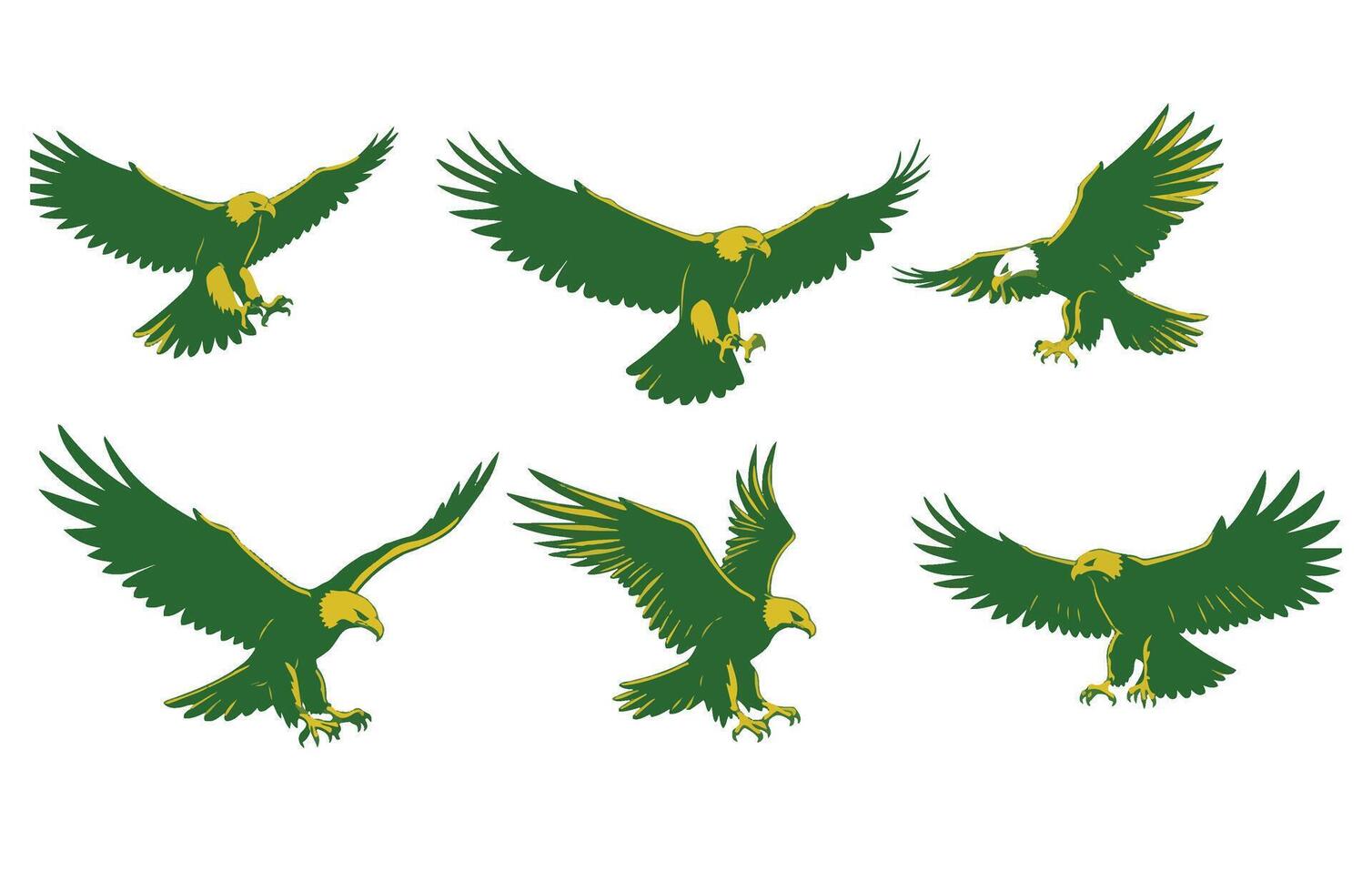 Nature Guardian Stunning Bald Eagle vector