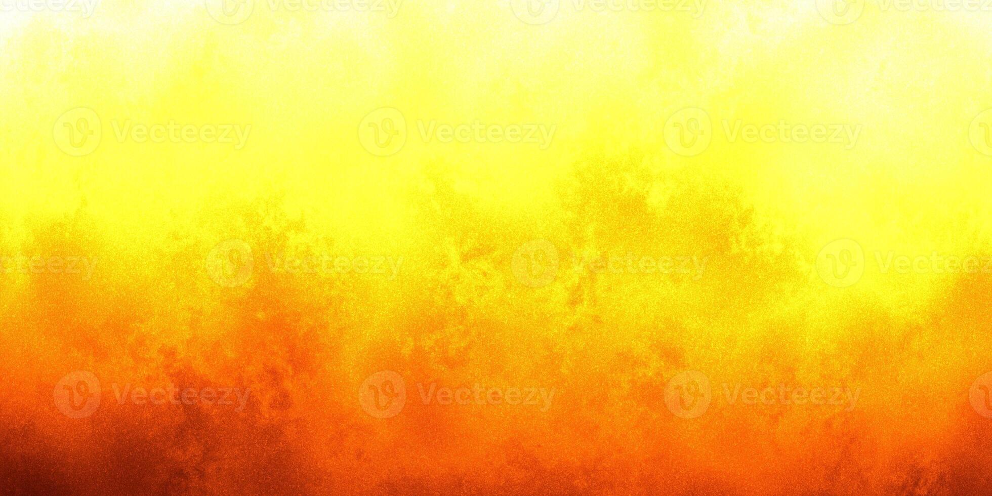 Vibrant yellow and orange abstract background texture with fiery hues and energetic patterns photo