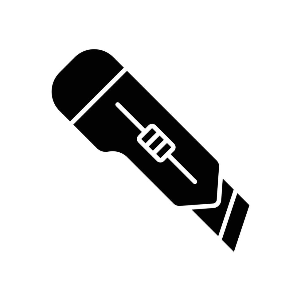 Professional Utility Knife for DIY, Crafting, and Office Work vector