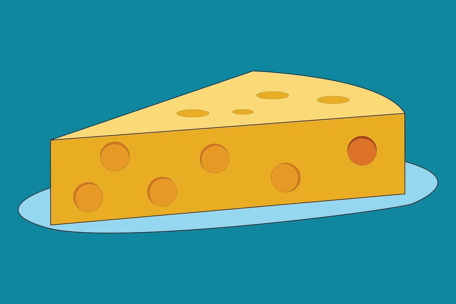 Life is Better with Cheese vector