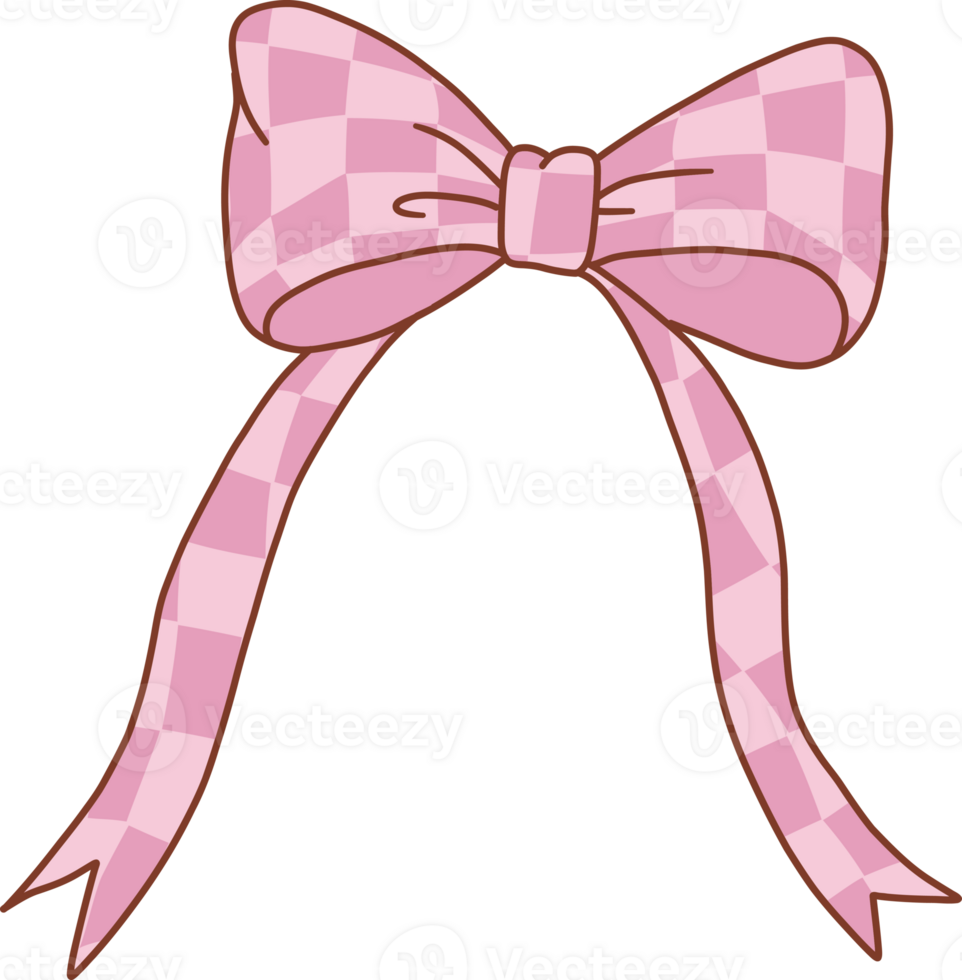 vintage coquette ribbon bow png