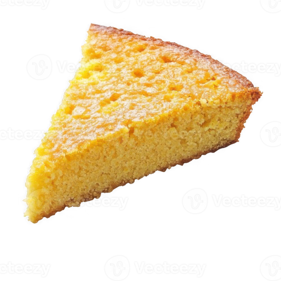 Slice of orange cake. Sweet dessert. png