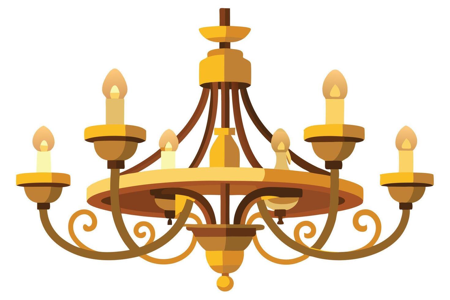 illustration for interior design. vector