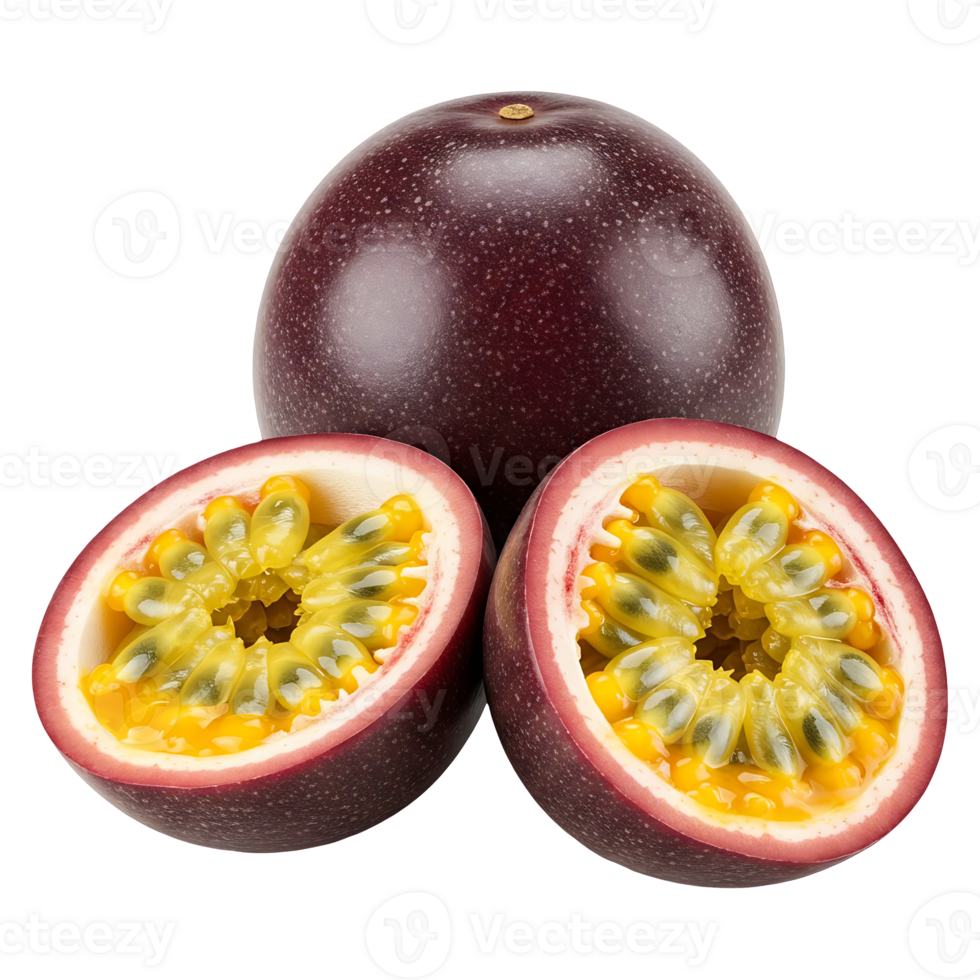 Sliced Passion Fruit Delight png