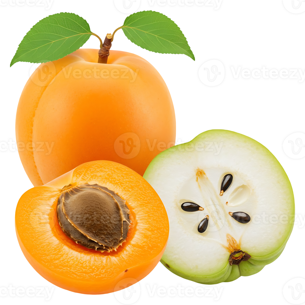 Apricots and Quince Together png