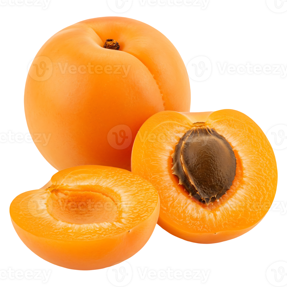 Golden Apricot Juicy Halves png