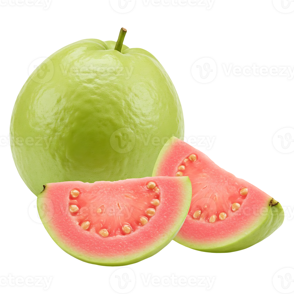 Ripe Guava Thick Slices png