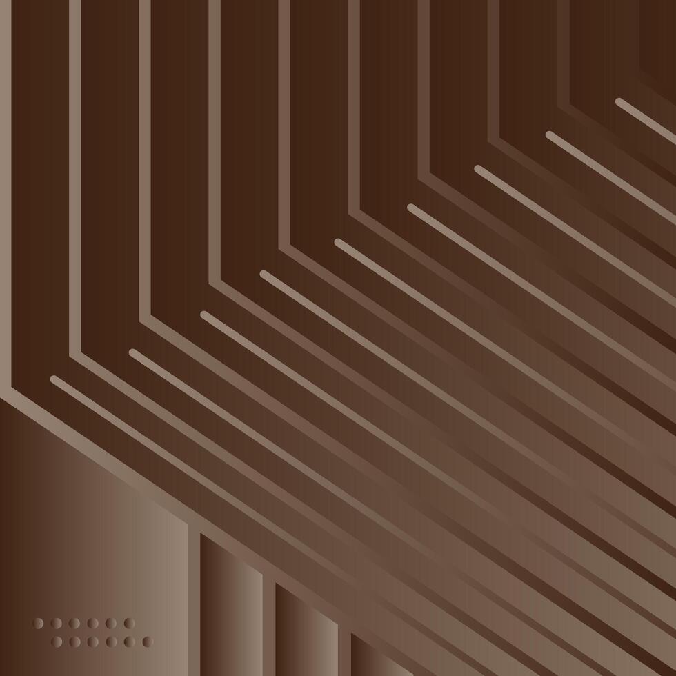 Chocolatey color gradient abstract background minimalist futuristic design vector