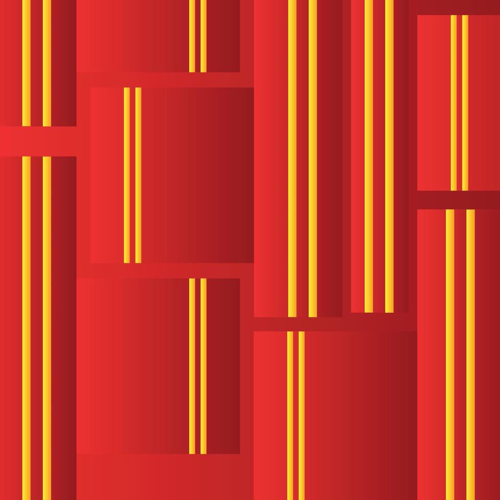 Abstract red and yellow color gradient futuristic background minimalist design vector