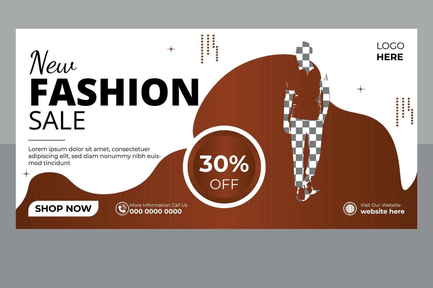 Modern And Professional Billboard Design vector