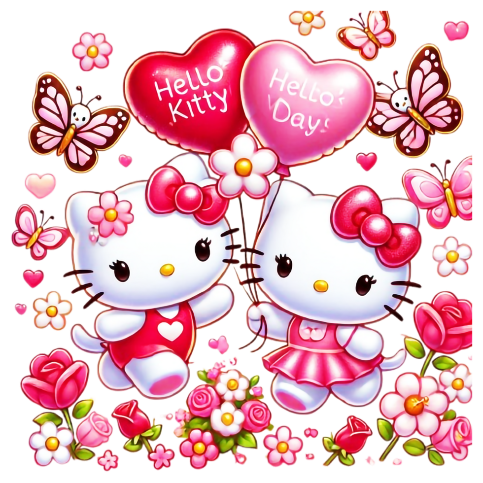 hello kitty cartoon transparent background png
