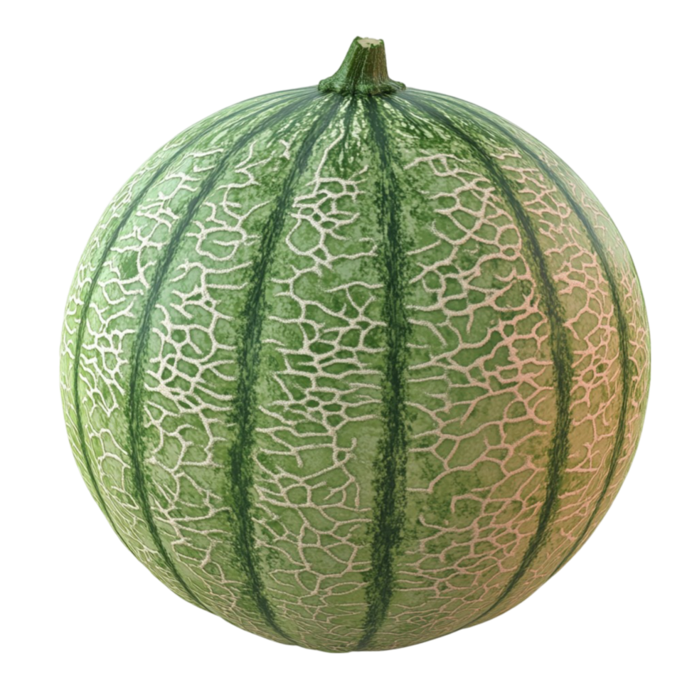 Whole Watermelon with Natural Texture png