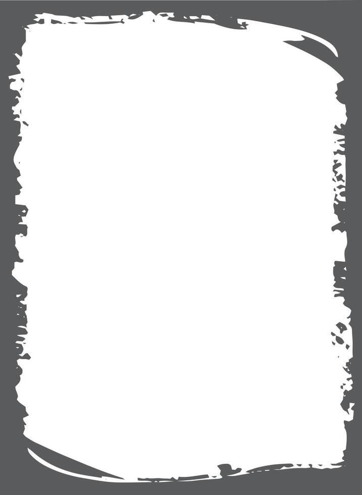 Grunge Border Background. vector