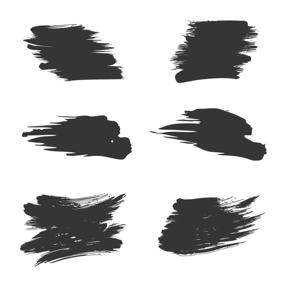 Grunge stroke of ink. vector