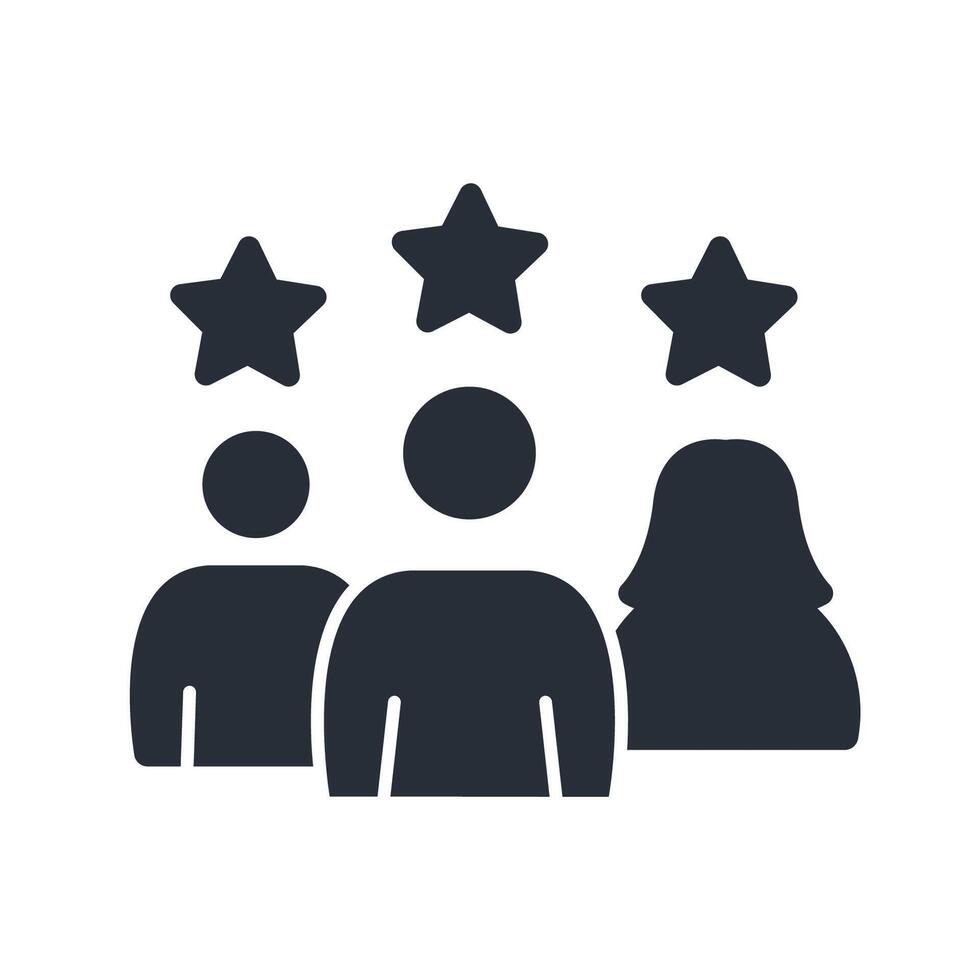 team icons isolated on White Background. vector