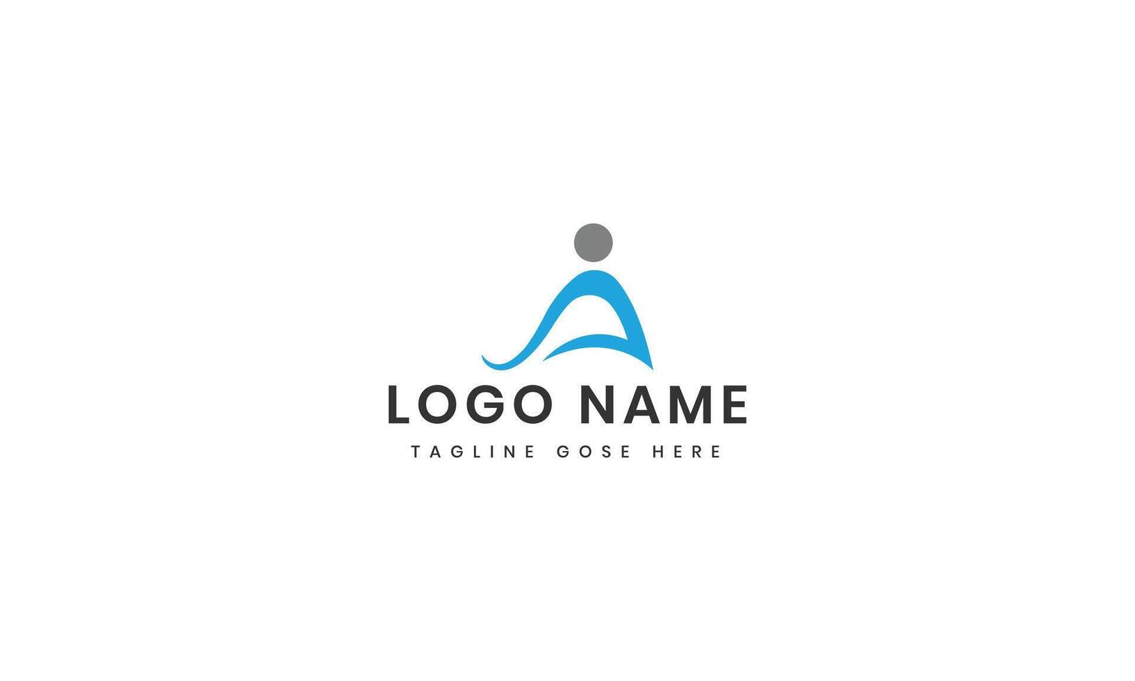 creative a logo template vector