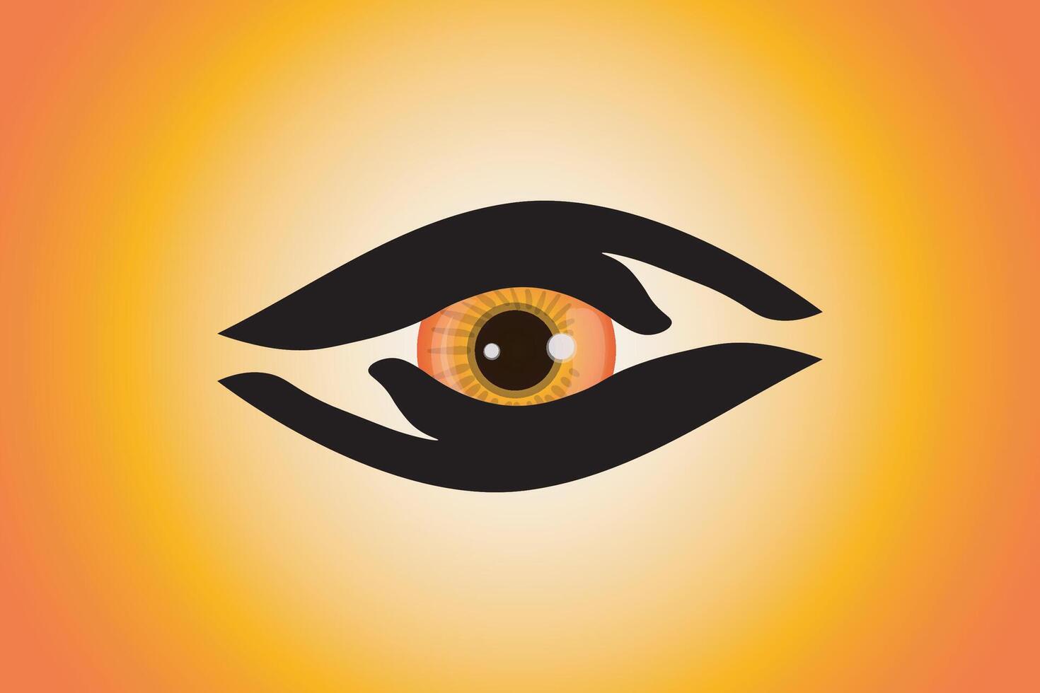 Vision icon. vision logo. Eye design. vector
