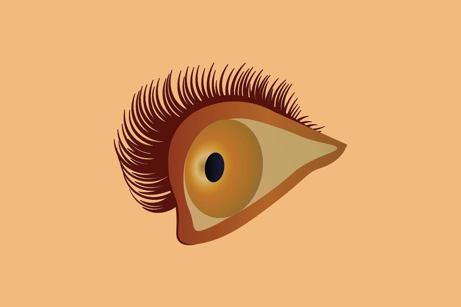 Vision logo design. Eye icon design. vector