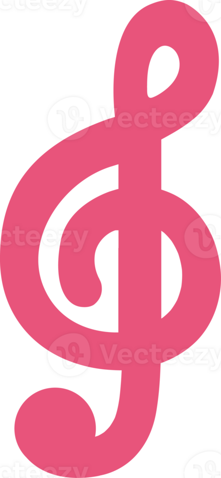 pink and pink music note png