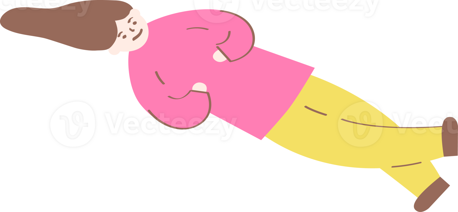 a woman lay on the ground png