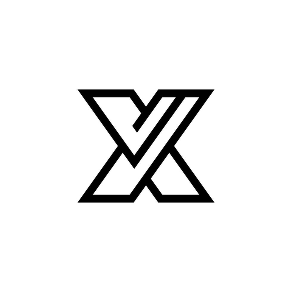 X Logo Design vector