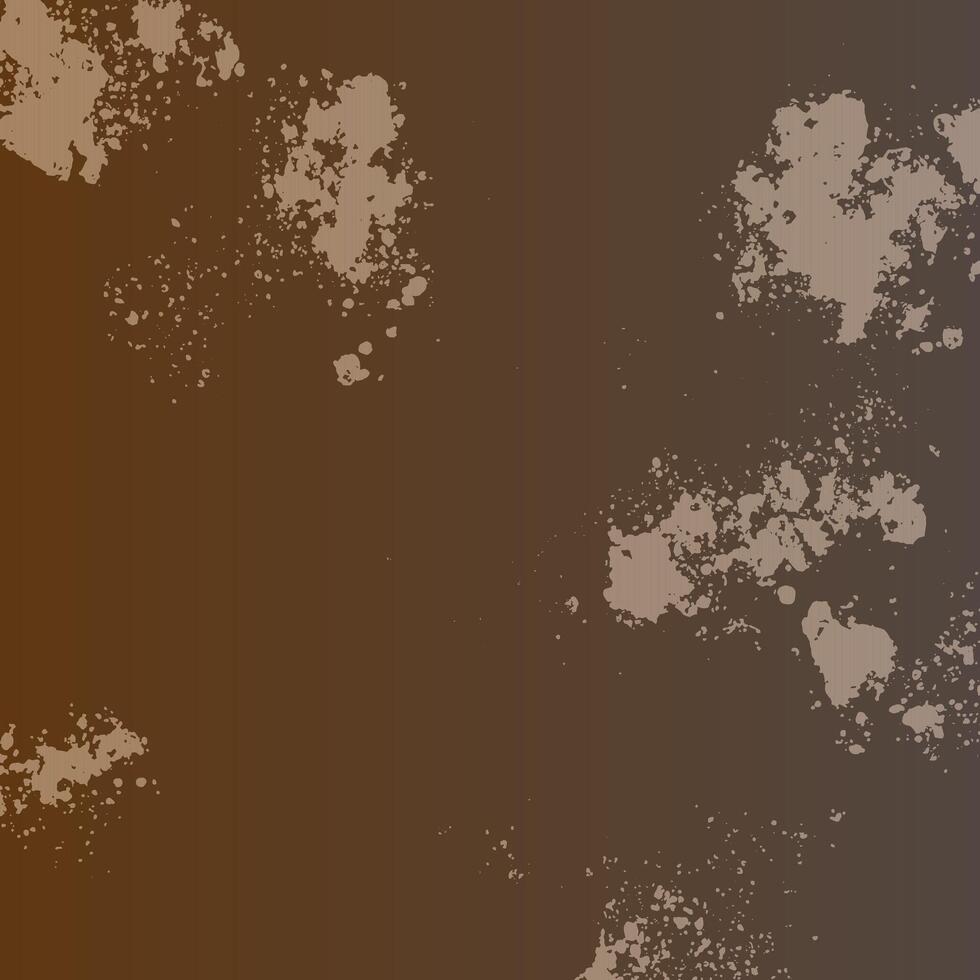 a brown and white background with some paint splatters vector