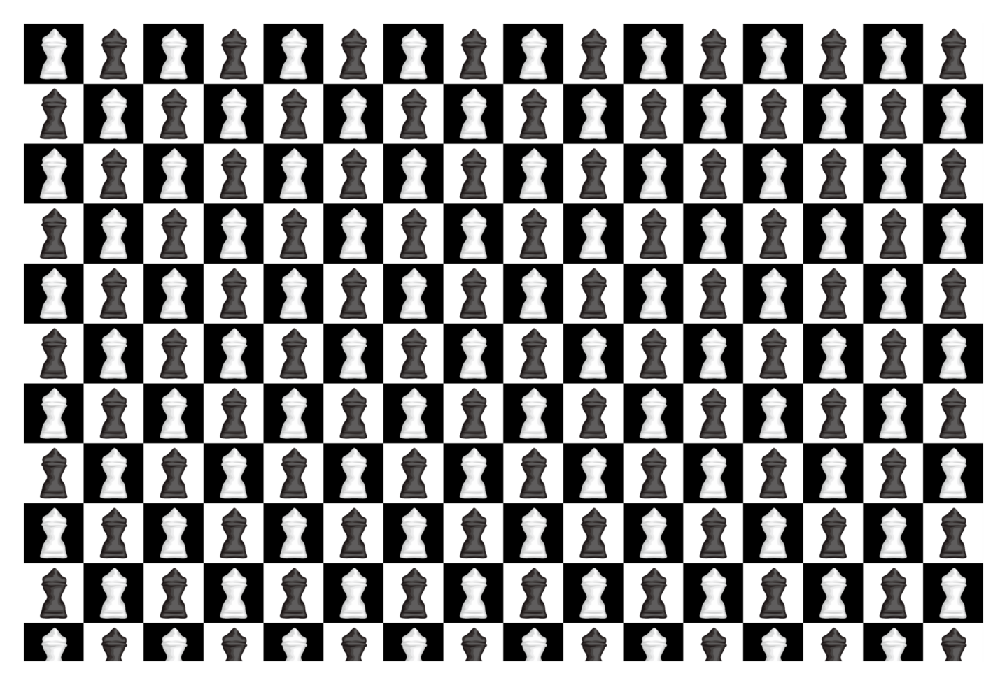Chessboard-Inspired Pattern Design png