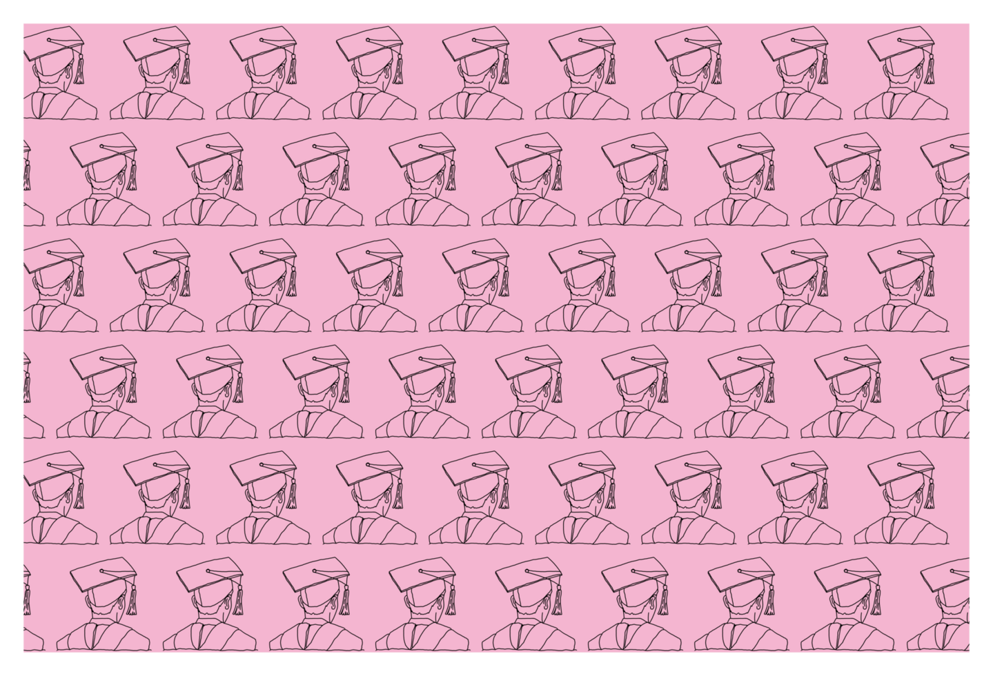 Graduation Celebration Pattern of Male Students png
