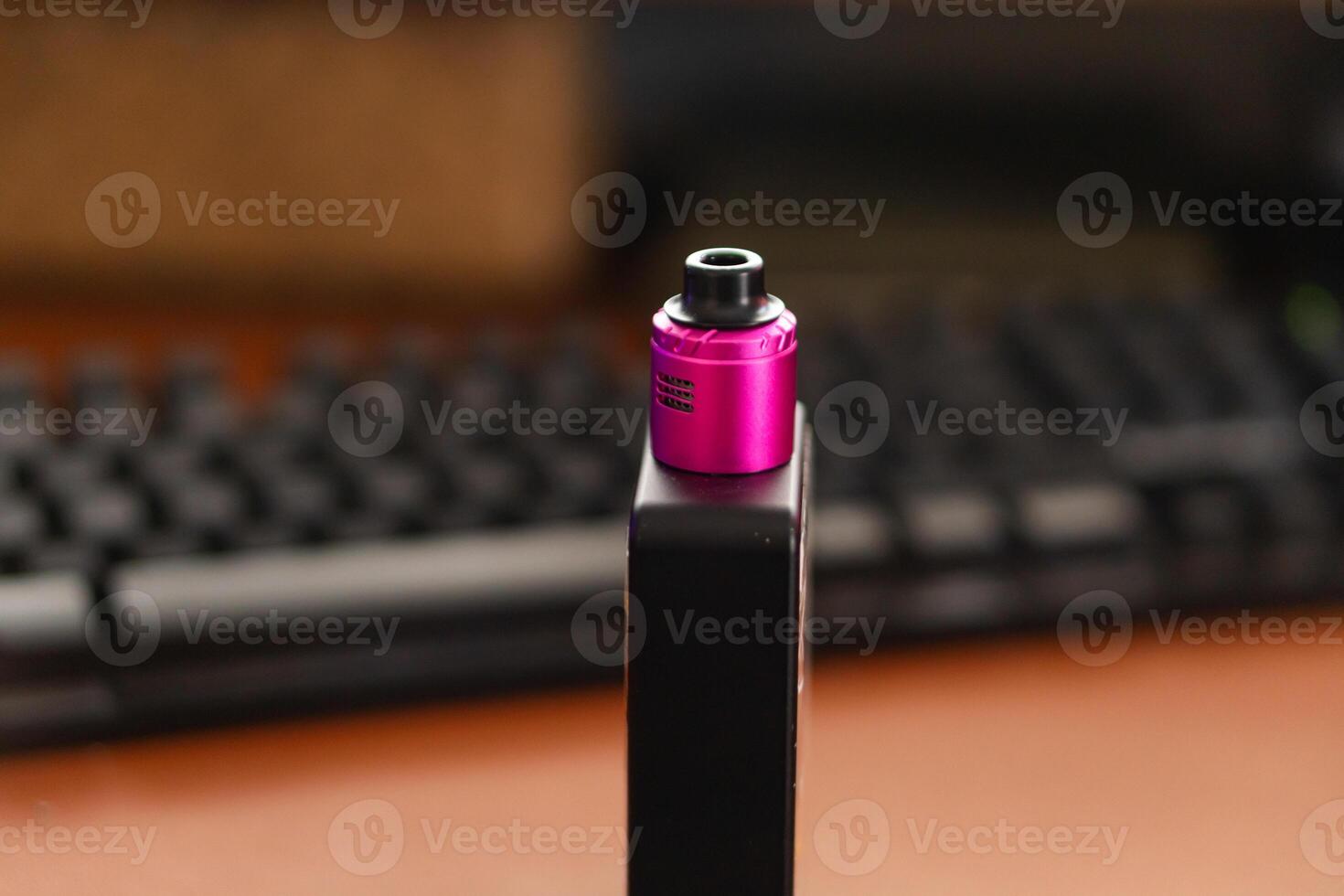 Close-up of a Pink Vapor photo