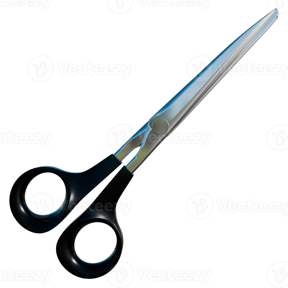 A pair of scissors on a transparent background png