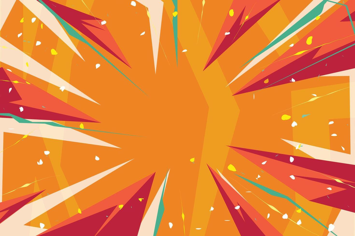 Colorful Comic Background Art for Design vector