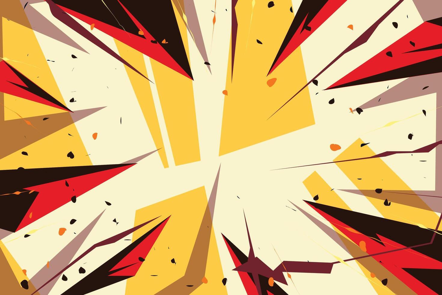 Cartoon Graffiti Comic Art Background vector