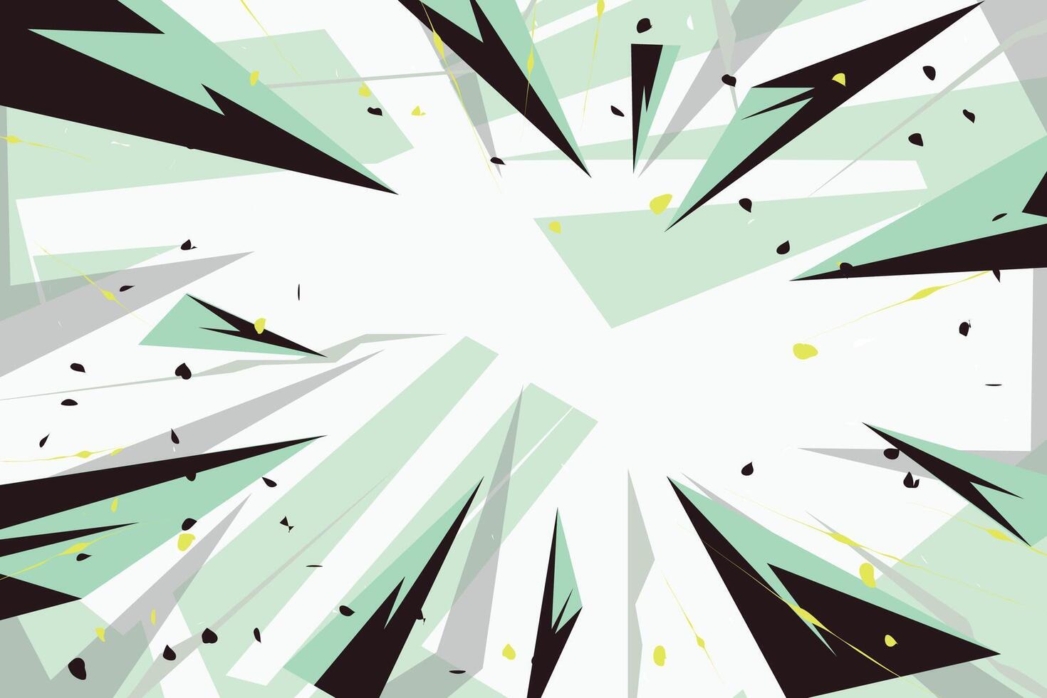 Vibrant Graffiti Style Abstract Digital Art vector