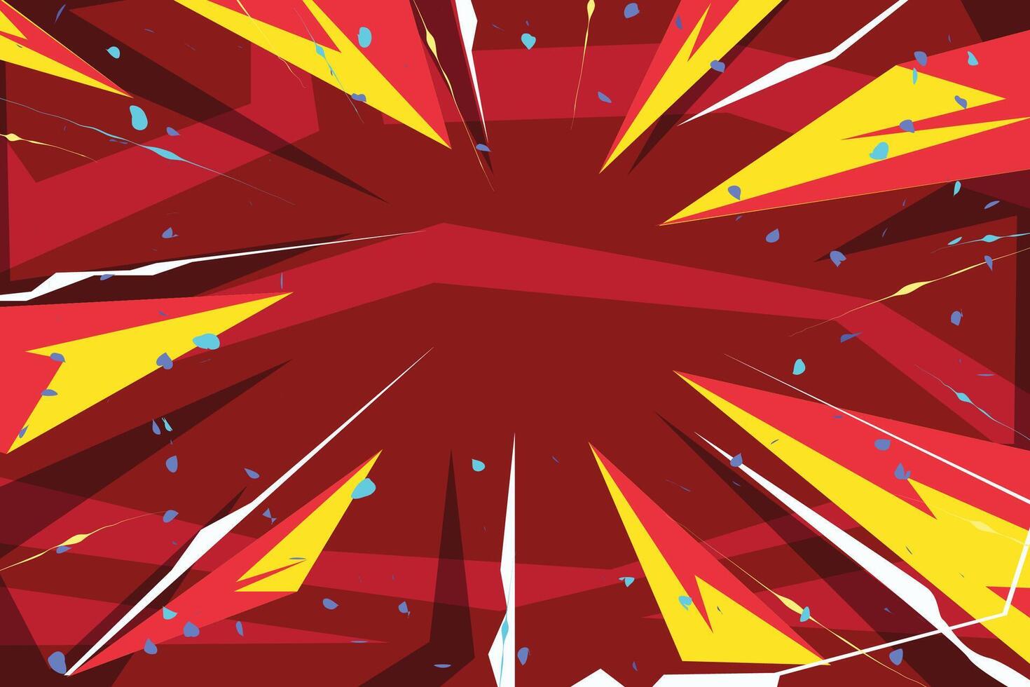 Bold Abstract Comic Graffiti Illustration vector