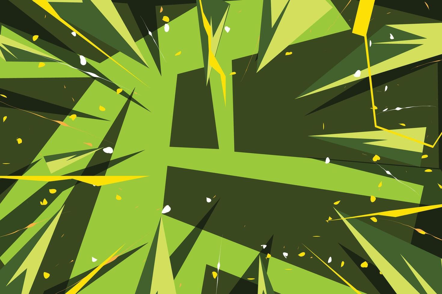 Funky Cartoon Abstract Wallpaper Design vector