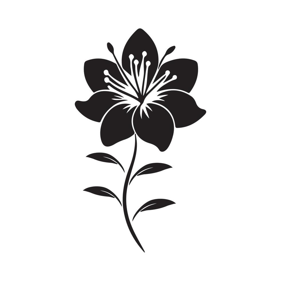 realistic hibiscus sketch vector