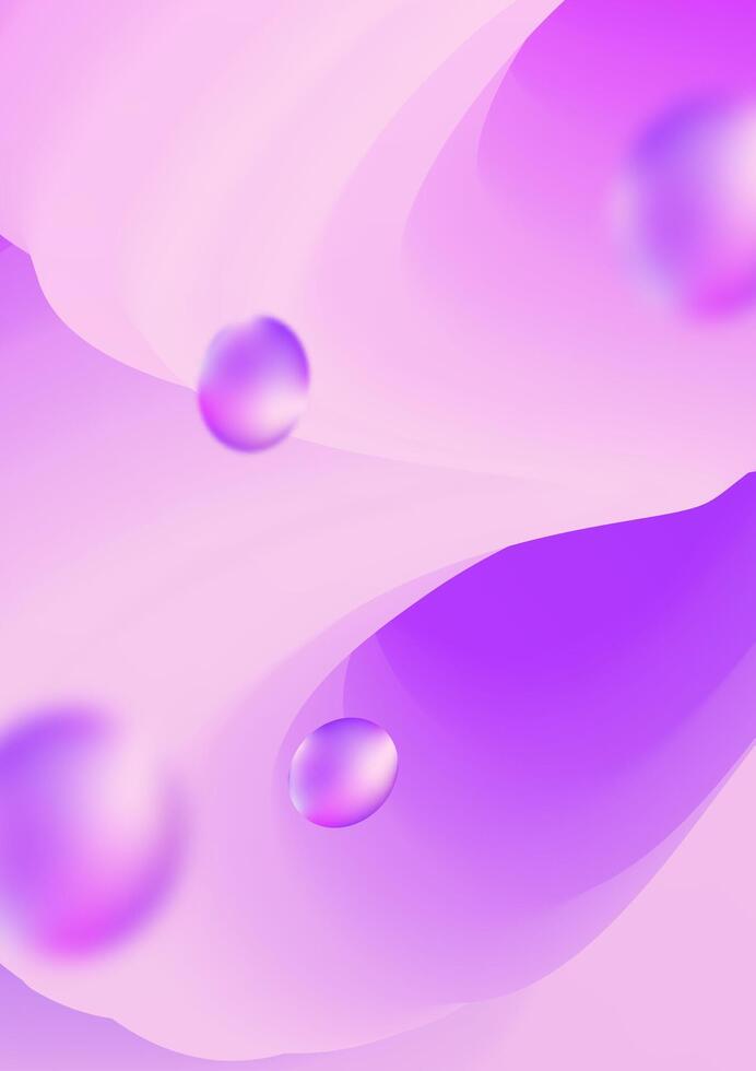 Modern abstract background and soft fluid waves. Dynamic and futuristic for digital designs, social media posts, website banners or creative presentations. vector