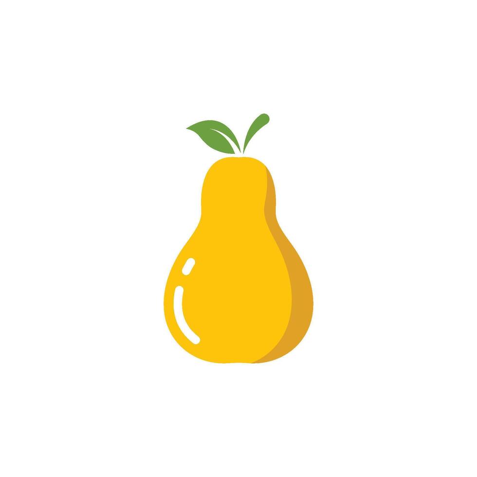 pear fruit illustration design vector