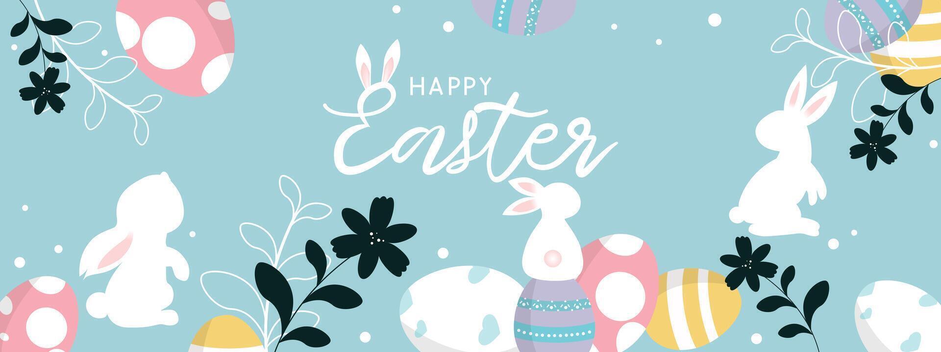 Easter day background. vector