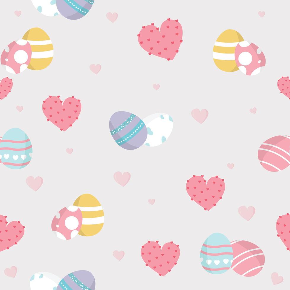 Seamless pattern for easter. vector